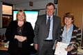 Heart of Local Health Award (left to right) Sonya O’Brian, Chair John Pierce, Dr Jennifer Ransome