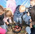 Families at Moorhouse Sure Start Children’s Centre took part in an enchanted outdoor adventure this week