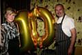 Rachel and Andrew Garner celebrate the Cedar Tree's 10th birthday