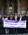 Rochdale's responsible retailers with the Mayor of Rochdale, Councillor Zulfiqar Ali