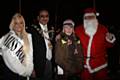 Miss Rochdale, the Mayor of Rochdale, 11-year-old Emily Aspinal and Father Christmas