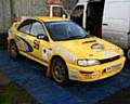 Joe Cruttenden will be co-driving a 4 wheel drive Subaru Impreza GrpA in the Scottish Rally Championship this year.