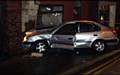 Car crash on Rooley Moor Road,. Image provided by Greater Manchester Fire and Rescue