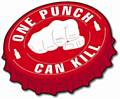 One punch can kill logo