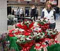 Florist Bev Richardson says this year she hasn't been as busy on the run up to Valentine's compared to the past