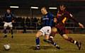 Captain Gary Jones in action against Bradford at Spotland