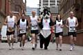 Chief Constable Peter Fahy raised  £365 for street children in Africa by going the distance at Sunday’s Great Manchester Run