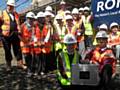 Children bury time capsule at Kentmere Primary