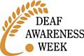 Deaf Awareness Week logo