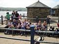 Children from Littleborough Sure Start Centre at Hollingworth Lake