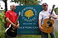 Zach Lee and Ian Curley at Hopwood Hall College