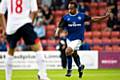 Chris O'Grady fires the shot that gave Dale their late equaliser