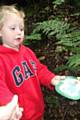 Maisie Holt finding a fairy in the Dell