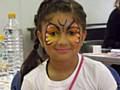 Face painting was one of the attractions at the Wardleworth fun day