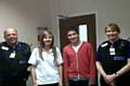 PCSOs Angela Smith and Alan Shaw from Pennine Neighbourhood Policing Team held a Safe 4 Summer enrichment day at Hollingworth Business and Enterprise College