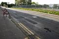 Repaired potholes on Royle Barn Road