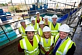 Councillors joined Craig McAteer from Link4Life on a visit to the site