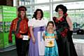 Jean Brogden, Laura Makinson, Kelly Fenton and Alisha Goodall raisning funds in Asda