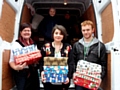 Janet Emsley, Beth Givvons-Collinge, James Robertson and Carol Hartley from Operation Christmas Child