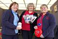 Hearty Lives nurses Sarah McStay, Christine Reade and Ngarie Smith 