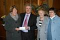 Sanctuary trust representatives Vida Slater and David Lackner-Smith and Churchwardens Kay Scott & Rita Wild