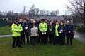 The group in the park before the initiative began