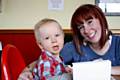 Jacob, with his mum, Stephanie Roylance