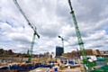 The building is starting to take shape – the current Municipal Offices and bus station are in the background. They’ll be demolished to make way for the new retail and leisure development.
