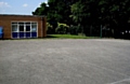 The playground at St Gabriel’s RC Primary School in Castleton 