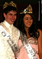 Prom King and Queen Jack Higginson and Chelsea White<br/>Beech House School Prom 2011
