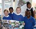 Pupils from Year 6 at St Peter’s CE Primary who took part in the project

