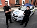 The new burglary car which will be staffed by PC Paul Manley and PC Diane Hancock. 

