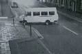 CCTV released of the moment a van was deliberately driven into a tattoo studio in Rochdale. 

