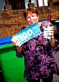 Susan Horsfield from Middleton won a £100 shopping voucher as a result of pledging to recycle more and waste less.
