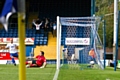 Bury v Rochdale<br \>0 - 1 as Grimes header beats Belford in the Bury goal