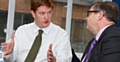 Rt Hon Danny Alexander MP and Chamber Chief Executive, Clive Memmott
