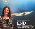 EU fishing vessels were banned from cutting off sharks' fins on board vessels, in a vote in the European Parliament 