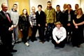 Cliff Ellison, Executive Director of Groundwork Oldham & Rochdale (left), with course participants and course tutor, Janet Ratchford (4th from right).

