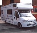 The specially adapted camper van which provides emergency shelter for those who have been involved in domestic fires, floods or other emergency incidents