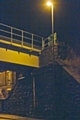 The bridge spanning Milnrow Road, close to the junction with Witley Road, Newbold, off which the young woman was threatening to jump