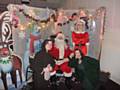 Santa and his helpers at Beech House School
