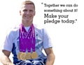 Remploy’s campaign, which is being supported by David Weir who won four gold medals at the 2012 Paralympic Games, is to bridge this gap