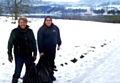 Councillor Ann Metcalfe (left) and United Utilities ranger Tia Dawson are urging volunteers to help them clean up unofficial car parks near Greenbooth and Naden Valley reservoirs on 25 February