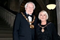 The Mayor and Mayoress of Rochdale, Councillor Alan Godson and Gillian Brown