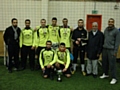 Councillor Sharif with Team Asia winners of SFA 2012 Soccer Aid Tournament