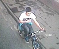 CCTV of a boy wanted in connection with an indecent assault