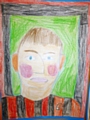 Healey Primary child's self portrait