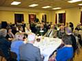 Community members, Councillors and supporters at the Coach House Trust dinner 