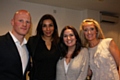 Ben and Natalie Bate from Bodypro with Coronation Street stars Shobna Gulati and Debbie Rush