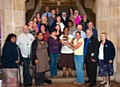 The Community Champions with their trophy at Rochdale Town Hall
